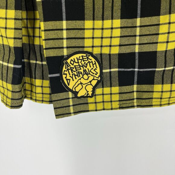 Sport Kilt USA Size Large Mens Black Yellow Plaid Hiking Performance Stretch - Picture 7 of 7